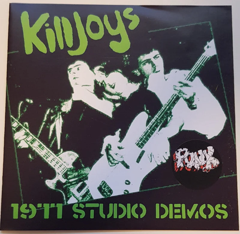 Killjoys - 1977 Studio Demos NEW 7"