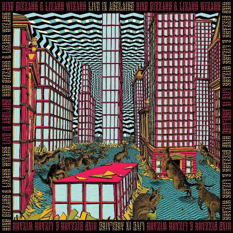King Gizzard and the Lizard Wizard - Live in Adelaide 2019 - 3 LP box on LTD colored vinyl w/ bonus poster