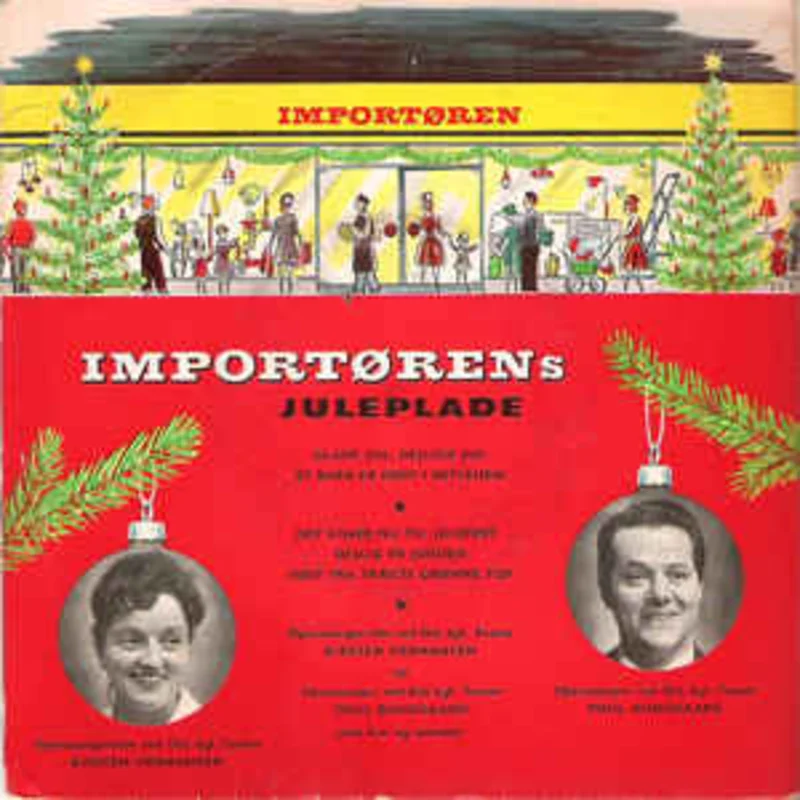 Kirsten Hermansen Og Poul Bundgaard  Importrens Juleplade