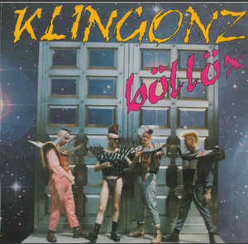 Klingonz - Bollox USED PSYCHOBILLY / SKA LP (pink vinyl)