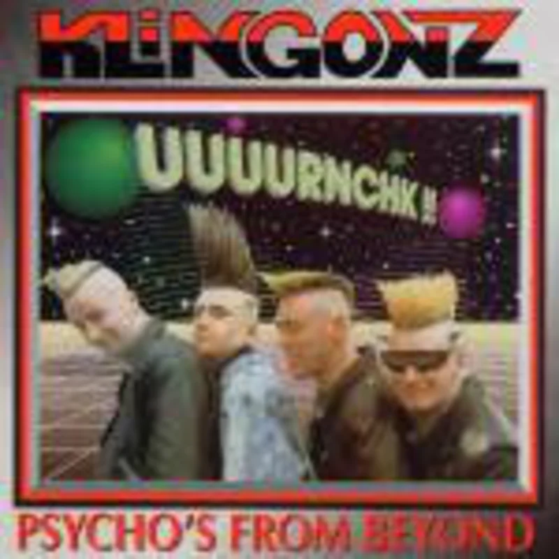 Klingonz - Psycho's From Beyond USED PSYCHOBILLY SKA LP (orange vinyl)