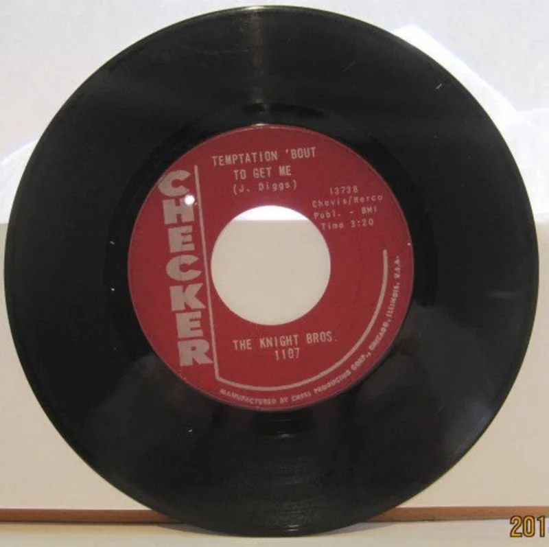 Knight Brothers - Temptation 'bout to Get Me/ Sinking Low