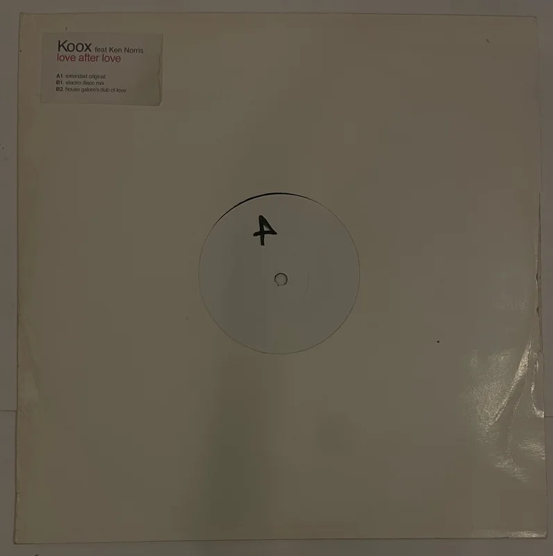 Koox Feat Ken Norris - Love After Love 12" Single