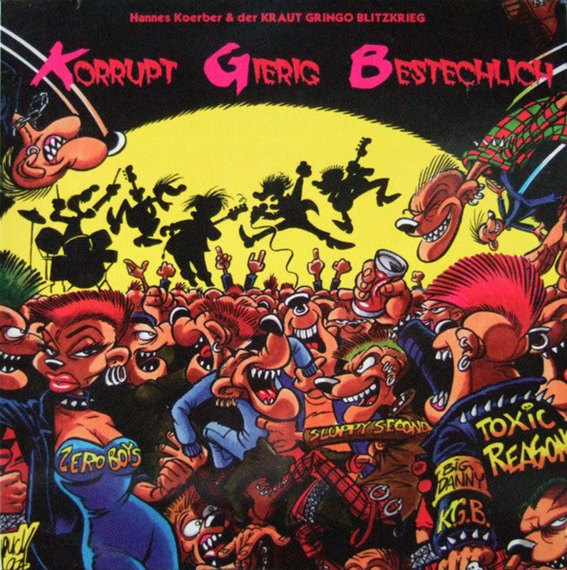 Korrupt Gierig Bestechlich - Kraut Gringo Blitzkrieg USED LP