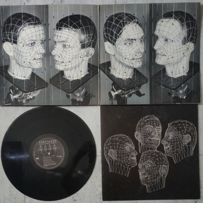 Kraftwerk - Electric Cafe (Used Vinyl - G+) HN Marketplace