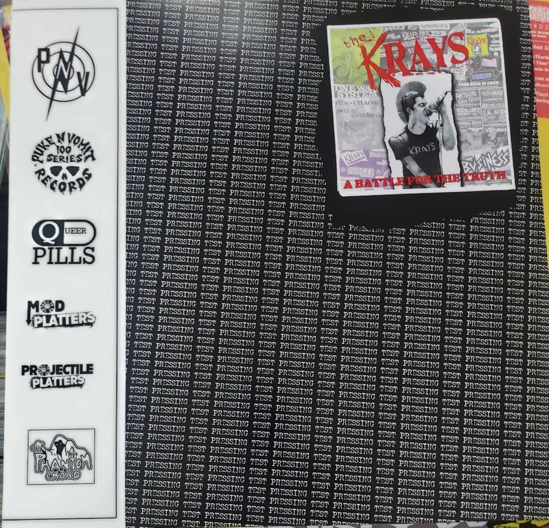 Krays - A Battle For The Truth USED LP (test press)