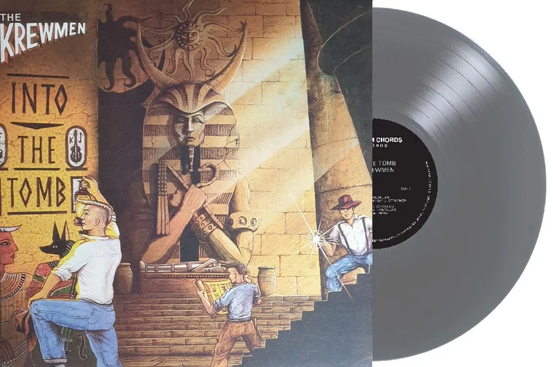 Krewmen - Into The Tomb NEW PSYCHOBILLY / SKA LP (gray vinyl)