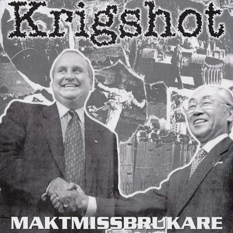 Krigshot - Maktmissbrukare USED LP