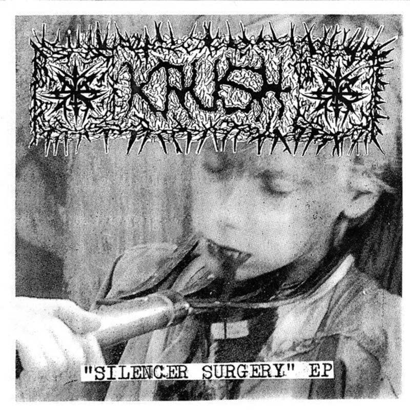 Krush / Unholy Grave - Split USED 7"