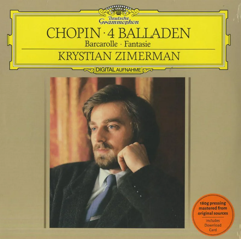 Krystian Zimerman - 4 Balladen, Barcarolle, Fantasie (Arrives in 4 Days)