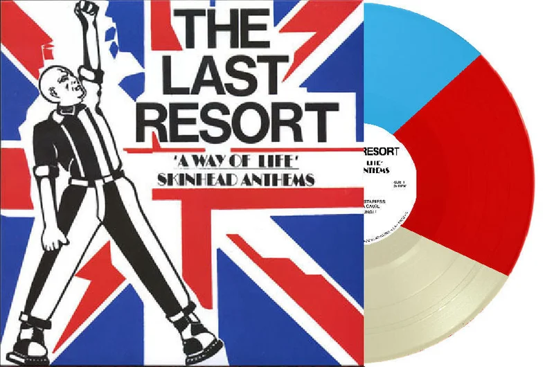 Last Resort - A Way Of Life - Skinhead Anthems NEW LP (indie exclusive white/red/blue vinyl)