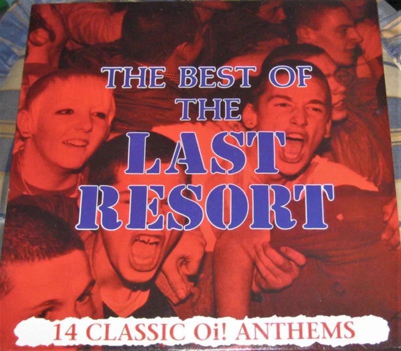 Last Resort - The Best Of The Last Resort (14 Classic Oi! Anthems) USED LP (blue vinyl)