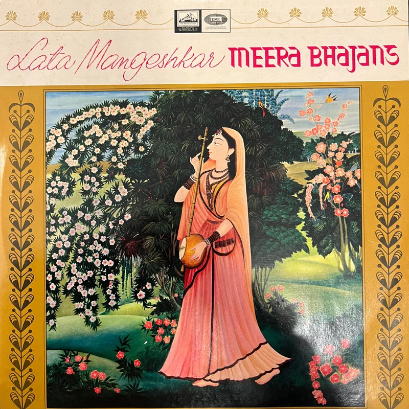 Lata Mangeshkar  Meera Bhajans (Used Vinyl - VG+) NJ Marketplace