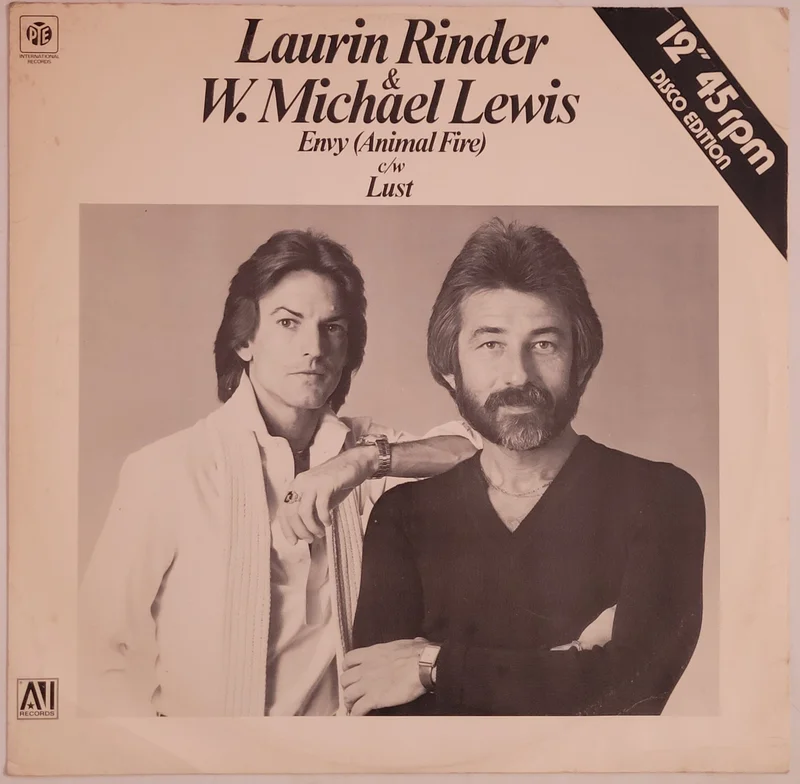 Laurin Rinder & W. Michael Lewis - Envy (Animal Fire) 12" Single