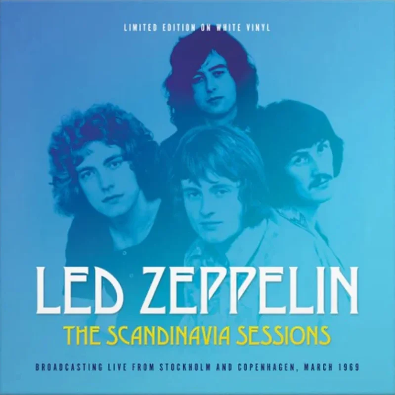 Led Zeppelin - The Scandinavia Sessions - import on limited White Vinyl