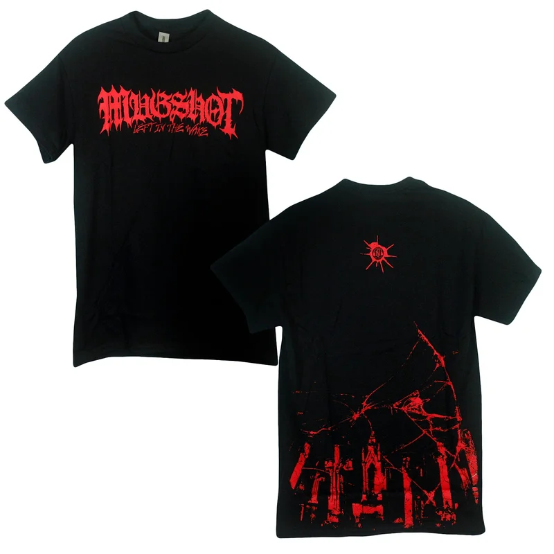 Left In The Wake Black - Tee