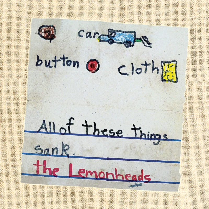 Lemonheads - Car Button Cloth - Indie Exclusive 2 LP DELUXE edition on colored vinyl w/ download