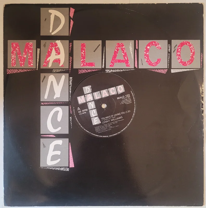 Lenny Williams - Ten Ways Of Loving You 12" Single