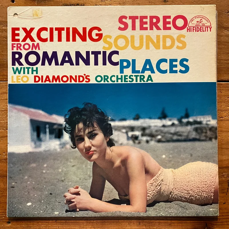Leo Diamond's Orchestra  Exciting Sounds From Romantic Places (LP)