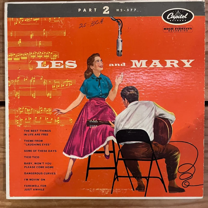 Les Paul & Mary Ford  Les And Mary Part 2 (10")