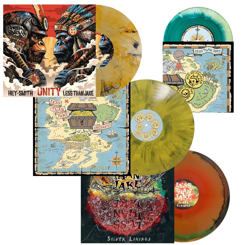 Less Than Jake Vinyl Bundle
