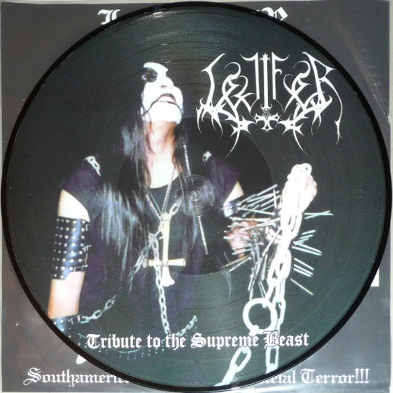 Levifer - Tribute To The Supreme Beast USED METAL LP (pic disc)