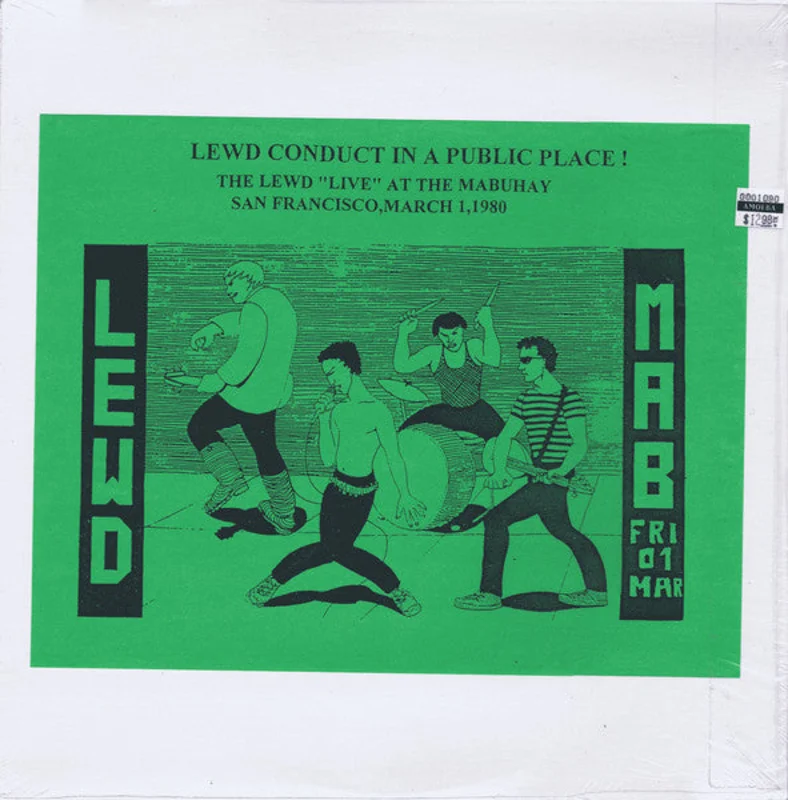 Lewd - Lewd Conduct In A Public Place ! USED LP