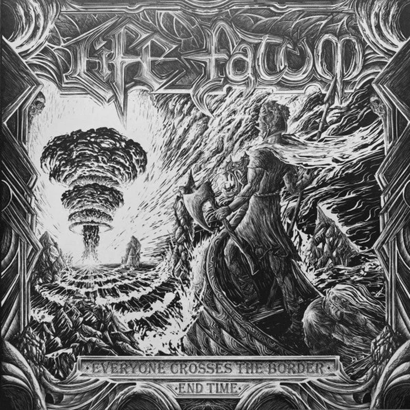 Life / Fatum - Everyone Crosses The Border / End Time NEW CD (in 7" packaging)
