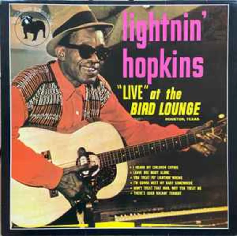 Lightnin' Hopkins  "Live" At The Bird Lounge (Houston, Texas)