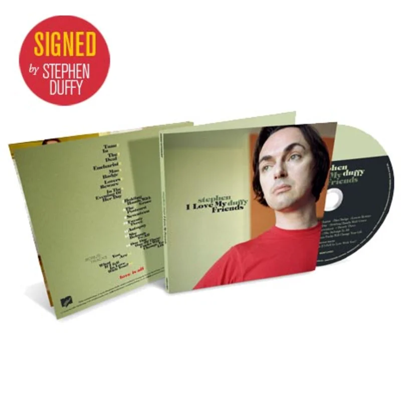 LIMITED SIGNED EDITION: Stephen Duffy / I Love My Friends - 2CD deluxe edition