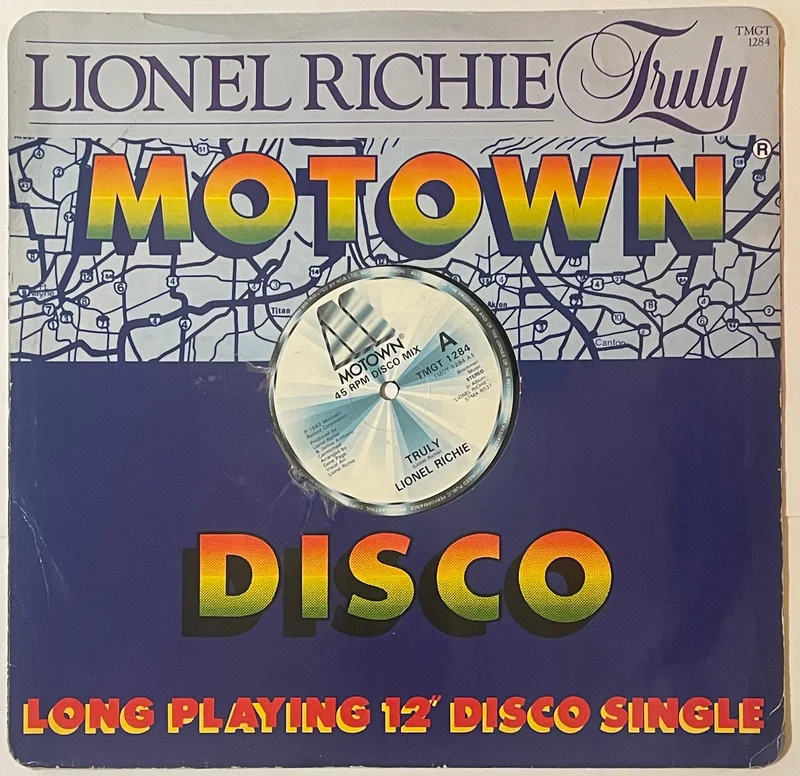Lionel Richie - Truly 12" Single