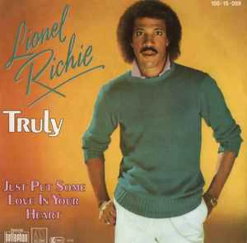 Lionel Richie  Truly  (1982)     7"