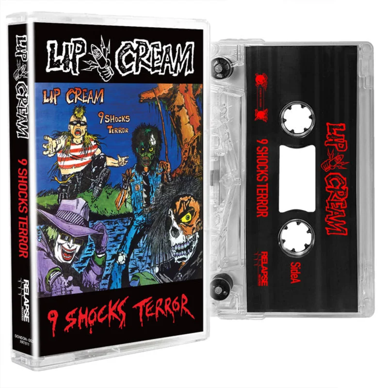 Lip Cream - 9 Shocks Terror NEW CASSETTE