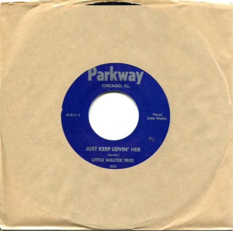 Little Walter Trio - Just Keep Lovin' Her/ Boll Weevil - Baby Face Leroy