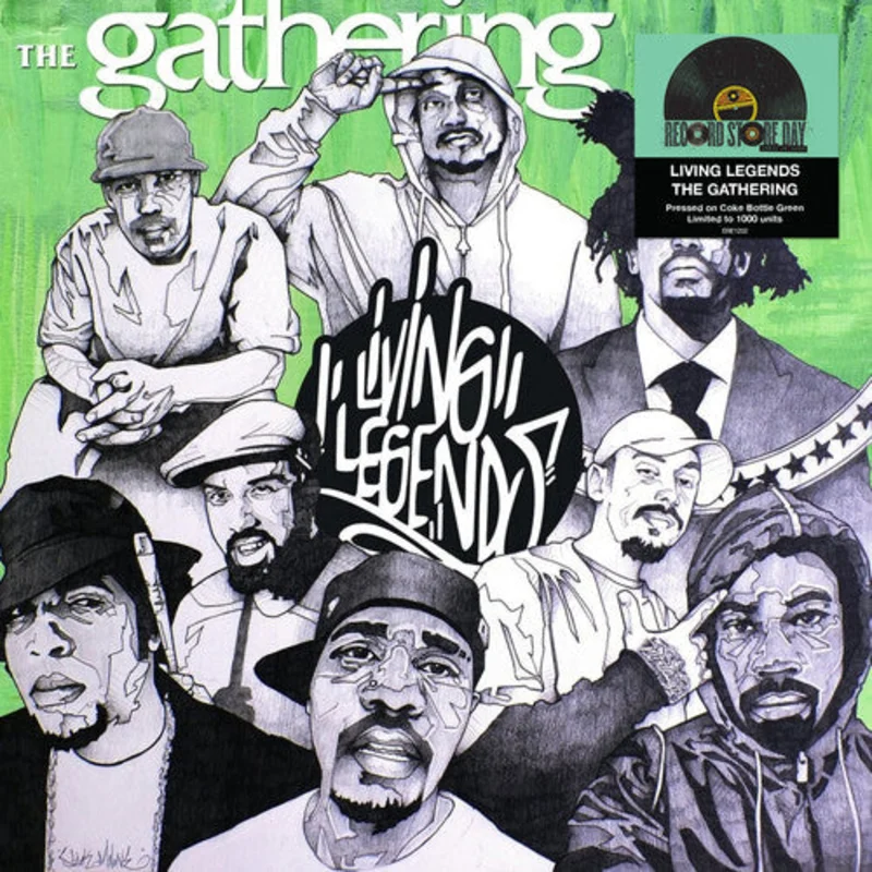 Living Legends - The Gathering - on limited colored vinyl for RSD26