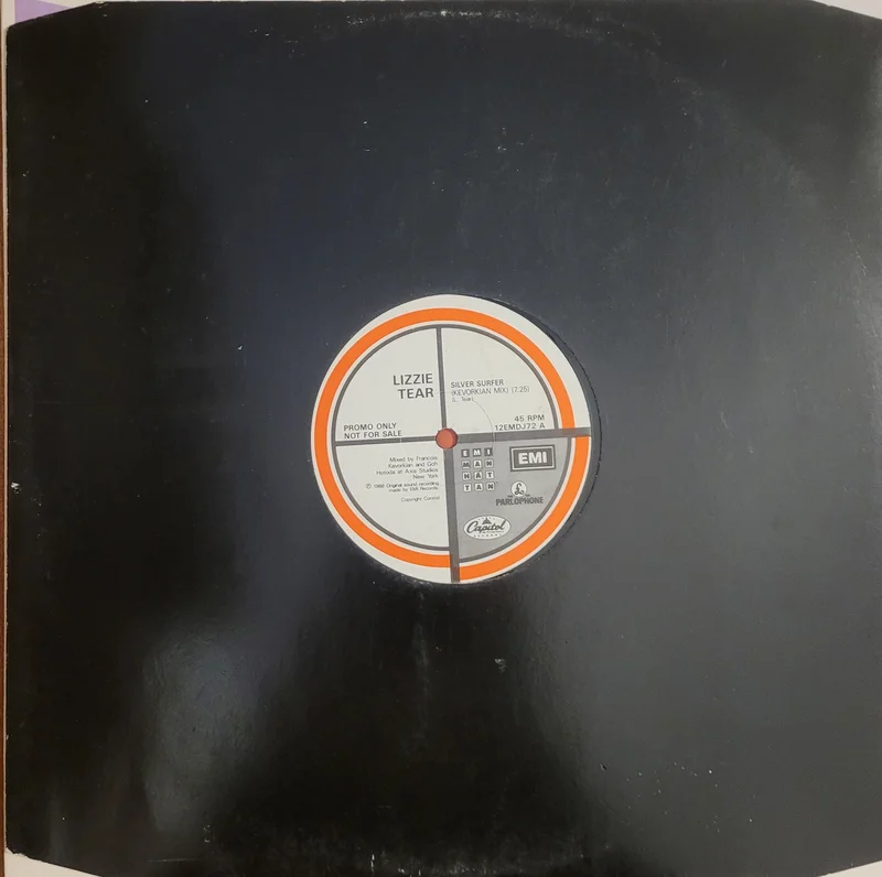Lizzie Tear - Silver Surfer 12" Single (Promo)
