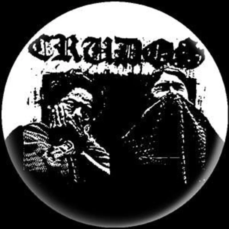 LOS CRUDOS INJUSTICIAS button (1 inch)