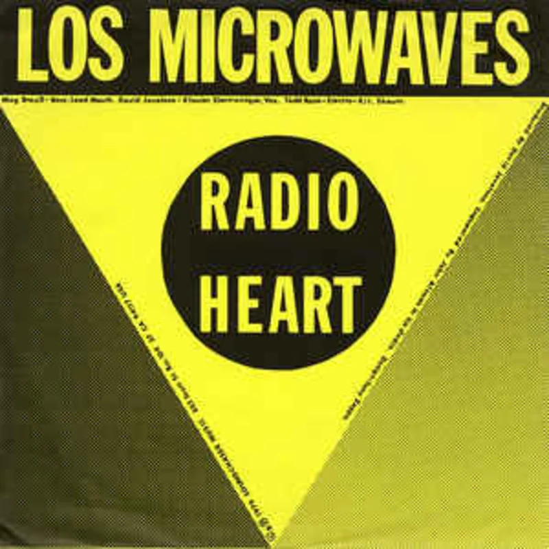 Los Microwaves - Radio Heart USED POST PUNK / GOTH 7"