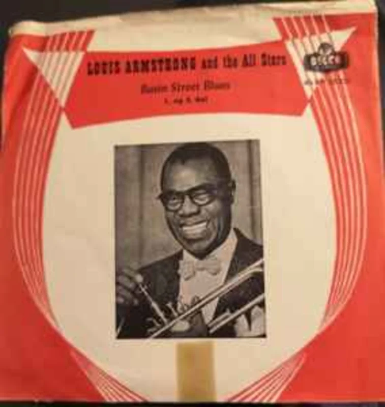 Louis Armstrong And His All-Stars  Basin Street Blues     7"