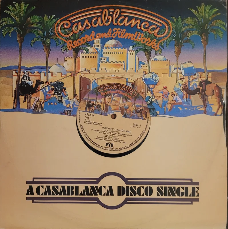Love And Kisses - Thank God It's Friday 12" Single