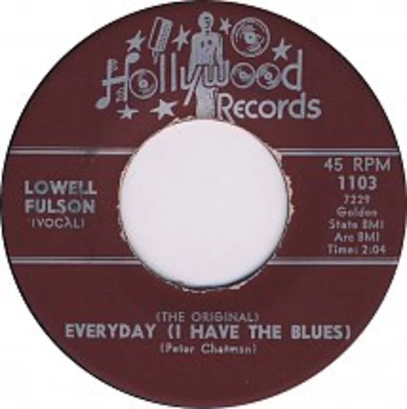 Lowell Fulson - Everyday I Have The Blues b/w Guitar Shuffle