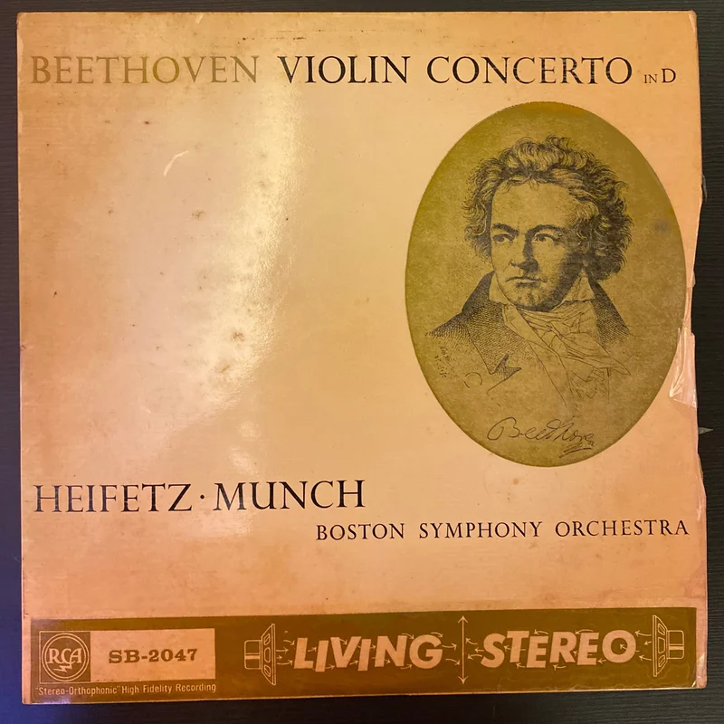 Ludwig van Beethoven - Violin Concerto in D Op.61 (Used Vinyl - VG) SC Marketplace
