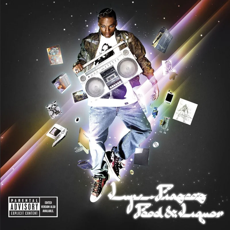 Lupe Fiasco's Food & Liquor - 2 LP Limited CLEAR VINYL