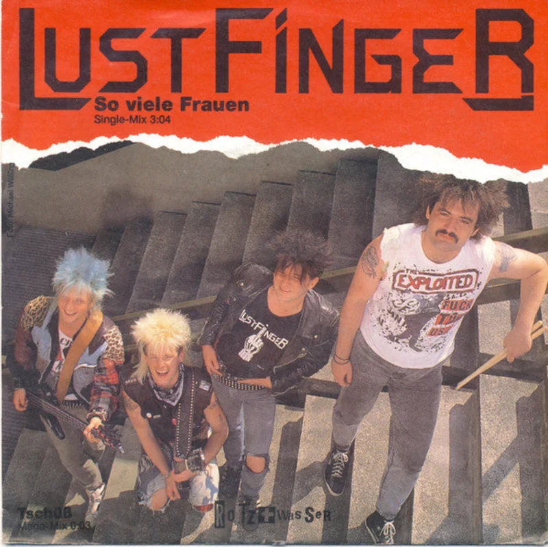 Lustfinger - So Viele Frauen USED 7"
