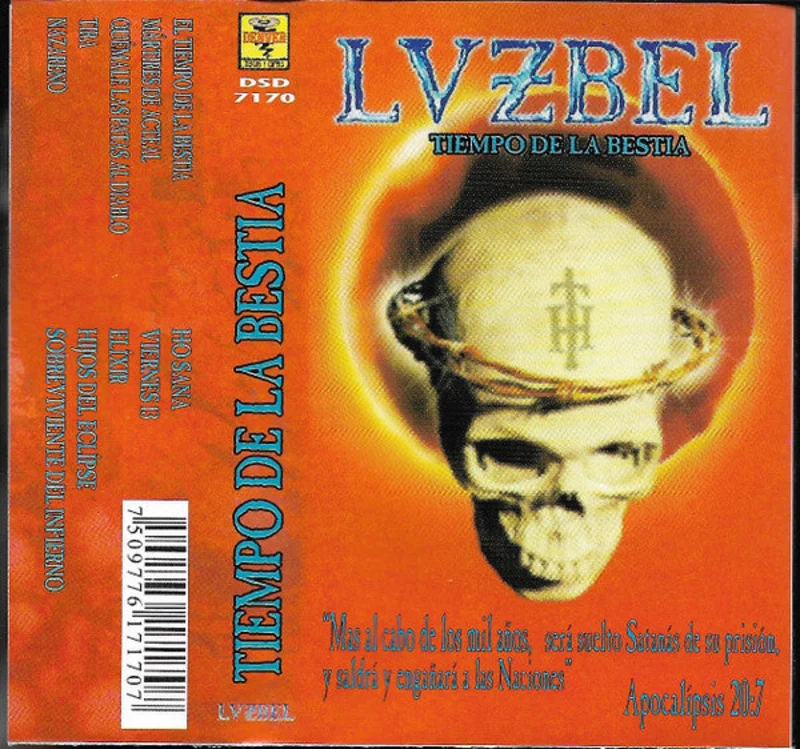 Lvzbel - Tiempo De La Bestia USED CASSETTE