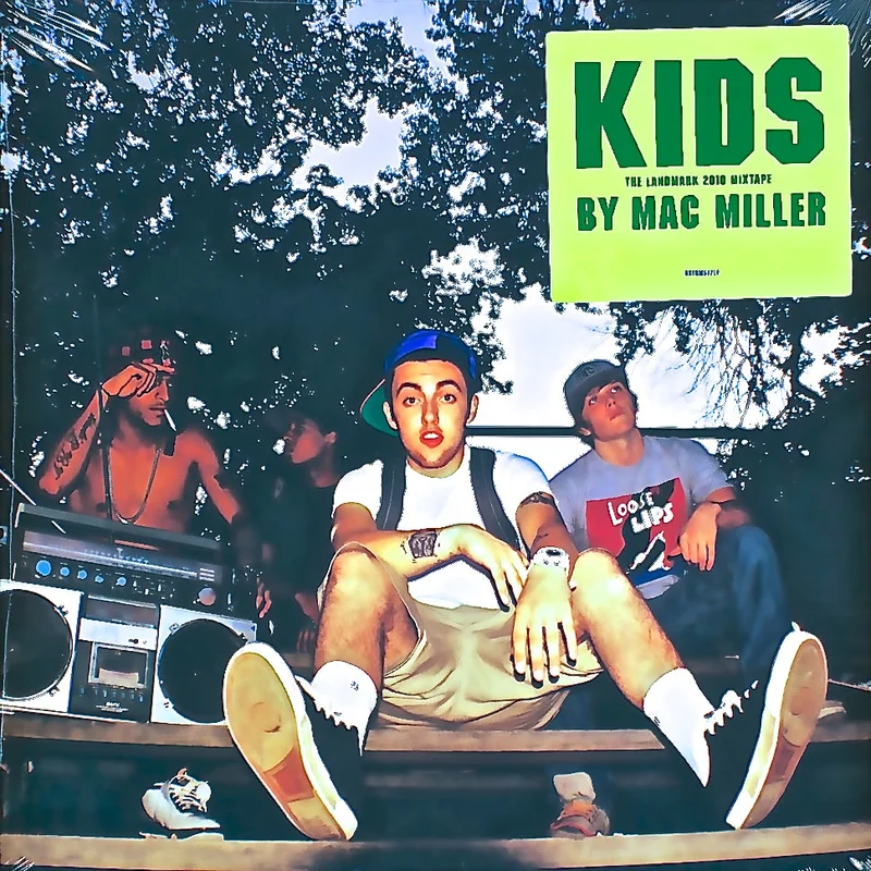 Mac Miller - KIDS (Kickin Incredibly Dope Shit) [Mixtape] 2 LP set on colored vinyl