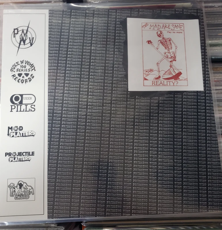 Mad Are Sane - Reality? USED LP (test press)