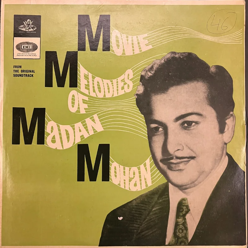 Madan Mohan  Movie Melodies Of Madan Mohan (Used Vinyl - VG+) JB Marketplace