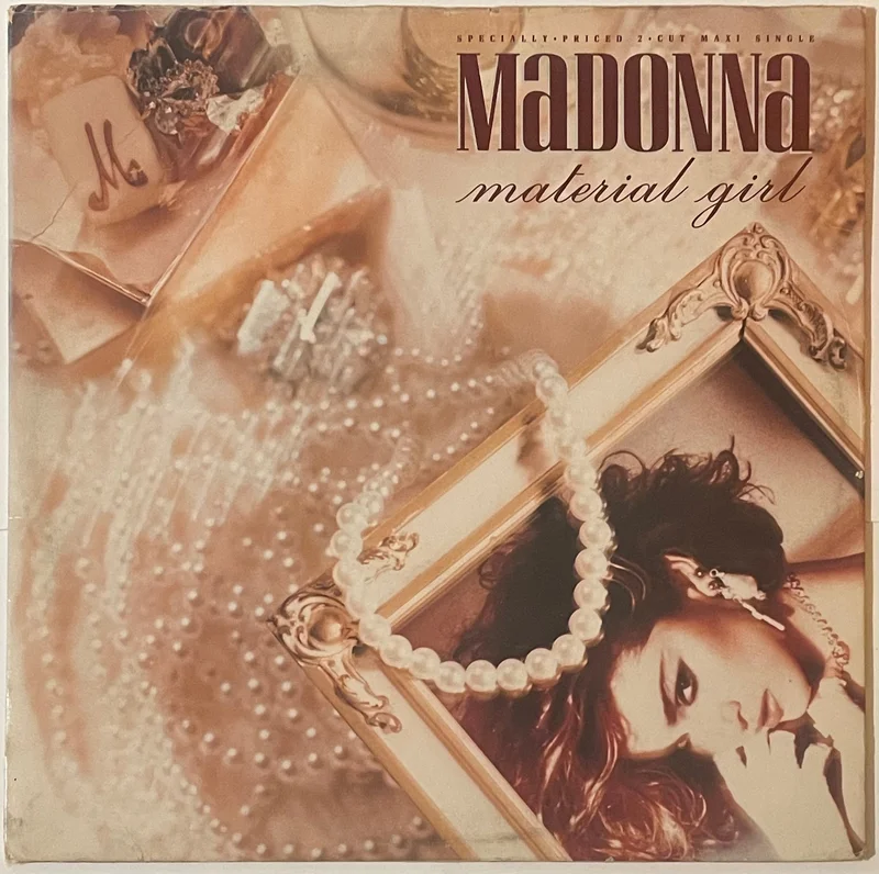Madonna - Material Girl 12" Single (US Press, Maxi Single)