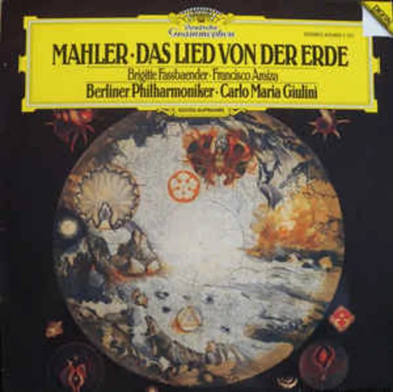 Mahler* - Brigitte Fassbaender, Francisco Araiza, Berliner Philharmoniker, Carlo Maria Giulini  Das Lied Von Der Erde (1984)